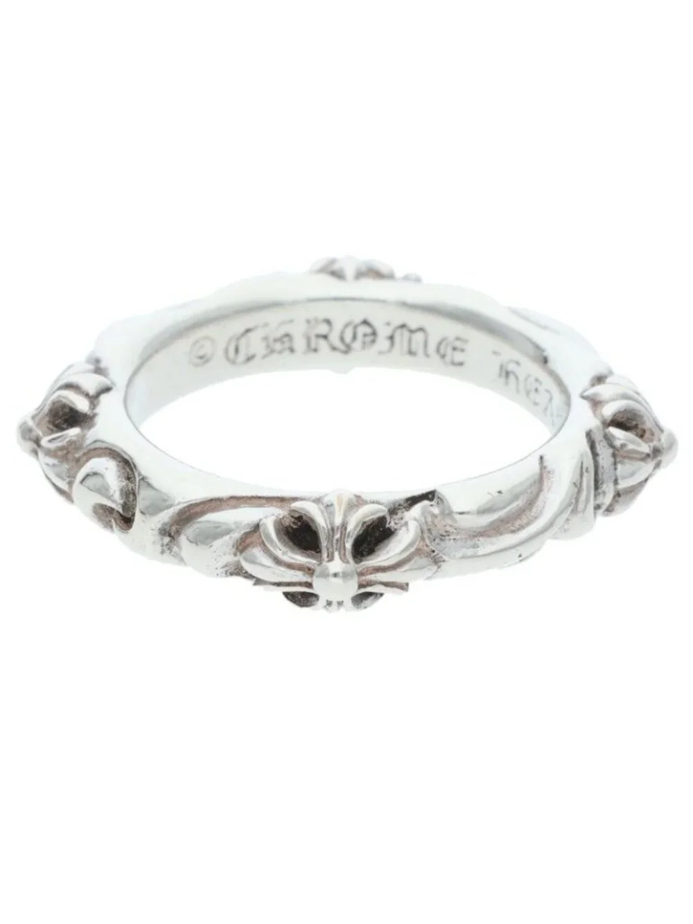 Chrome Hearts Sbt Band Silver Ring